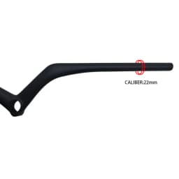 Carbon Fiber MTB Handlebar Stem 28.6mm Diameter 680/720/780/800mm Length Mountain Bike Cycling Parts