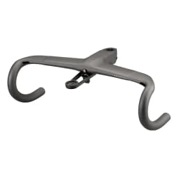 Road Bike Bent Handlebar Full Carbon 360-440mm -10° Integrated Cockpit Bars 28.6mm Racing Speed Internal Wiring Reduce Drop Bar