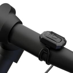 Electric scooter charging horn, waterproof high-decibel lithium battery bicycle bell