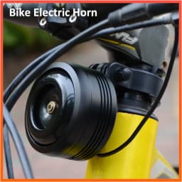 Electric scooter charging horn, waterproof high-decibel lithium battery bicycle bell