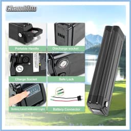 48v 30ah Silver Fish EBike Lithium Battery 52 Volt 45ah Batterie Vélo 36v 13Ah Duotts S26 Battery 60v 72v 20ah 40ah 50ah Battery