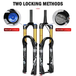 Nanlio X9 Pro MTB Air Suspension Fork 34mm 140/160mm Travel 26/27.5/29 Inch 100x9 100x15 Damping Rebound Bike Fork
