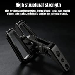 Folding Bike Front Bag Carrier Block Bag Bracket for Brompton Dahon Bike Front Carrier Mount Adapter