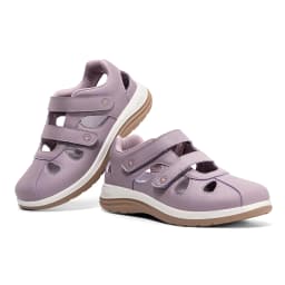FitVille Women's Summer Sandals Wide Beach Sandal Comfort Walking Diabetic Shoes for Women Arch Support Slippers Swollen Feet