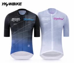 YKYWBIKE MAN Cycling Jersey Summer Short-sleeved Shirt Quick-drying Breathable Man Cycling Maillot Spain Football Shirt 2026