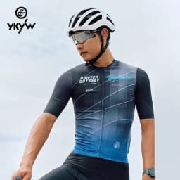 YKYWBIKE MAN Cycling Jersey Summer Short-sleeved Shirt Quick-drying Breathable Man Cycling Maillot Spain Football Shirt 2026