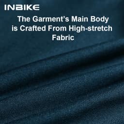 INBIKE Men's Bib Shorts Summer Professional Cycling Suspenders Shorts Bike Riding Underwear Breathable Comfortable Cycling Gear