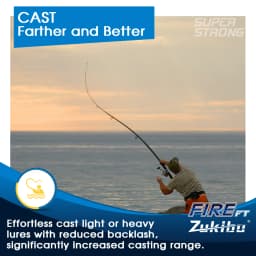 ZUKIBO FIRE FT Micro Fused Braid Line Smooth,Thin,High Strength,Abrasion Resistant Line -The Line Laboratory Test Rank 2nd