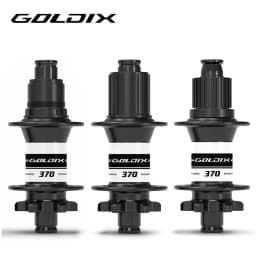 GOLDIX M370 28H Bicycle Ratchet 36T Boost Hub J-Bend 6-Bolt Disc Brake Compatible with HG XD MS Adapters - Bicycle Accessories