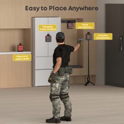Dry Fire Laser Training Target Electronic Counting Laser Target with Sound Feedback 4 Modes for Dry Fire Shooting Training