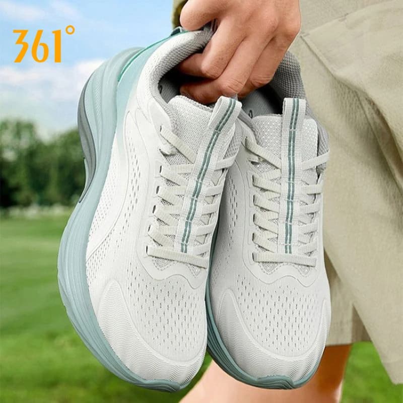 361 Degrees FengYa 2.0 Men Running Shoes Soft And Elastic Fit Breathable Cushioning Lightweght Cushioning Male Sneaker 672612216