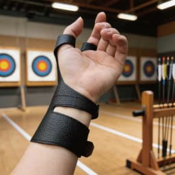 Archery Holding Hand Glove