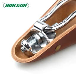 WALGUN Lconic Cut-Out Leather Bike Saddle Retro Vintage Cowhide Old Style Hollow Bicycle Saddle for Man Wome Cycling in The City