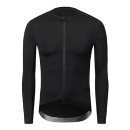 HISERWA Men Cycling Jersey Long Sleeve Pro Aero Slim Fit Cycling Jersey MTB Road Bike Clothing Breathable Quick Dry Shirts Tops