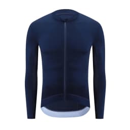 HISERWA Men Cycling Jersey Long Sleeve Pro Aero Slim Fit Cycling Jersey MTB Road Bike Clothing Breathable Quick Dry Shirts Tops