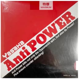 Original Yasaka Anti Power B-22 Table Tennis Rubber Anti Power Table Tennis Rackets Racquet Sports Pingpong B-22