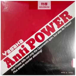 Original Yasaka Anti Power B-22 Table Tennis Rubber Anti Power Table Tennis Rackets Racquet Sports Pingpong B-22
