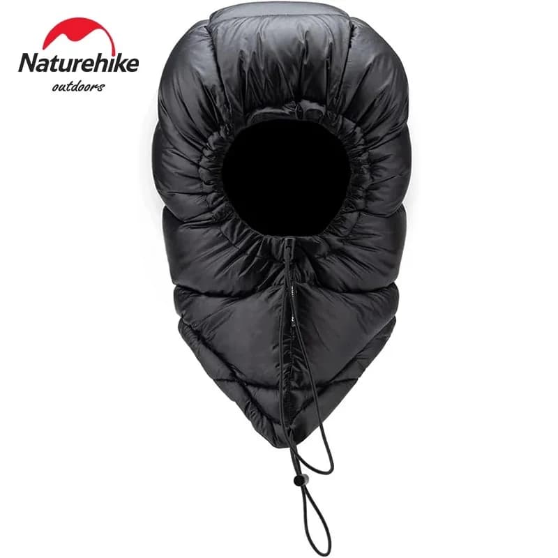 Naturehike 2026 New Winter Warm Hat Goose Down Waterproof Cap Ultralight Folding Portable Adjust Outdoor Camp Head Cover