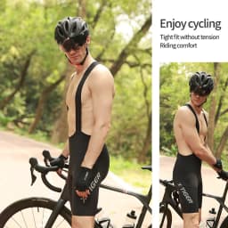 X-TIGER Cycling Bibs Men Comfortable Breathable Mtb Road Bike Shorts Quick-drying Sports Bib Pants