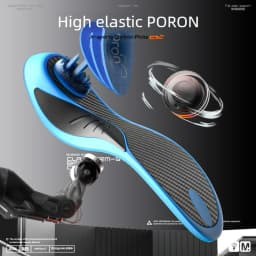 Full-foot Carbon Fiber Sport Insole Arch Support High Elasticity Shock Absorption Rebound Assistance for Basketball Insoles