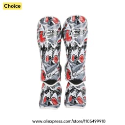 Kickboxing MMA Shin Guards Muay Thai Shin Guards Men Women Kids Premium Durable Shinguards with Extended Shin Instep Protection