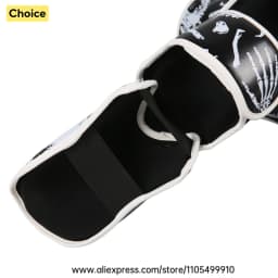 Kickboxing MMA Shin Guards Muay Thai Shin Guards Men Women Kids Premium Durable Shinguards with Extended Shin Instep Protection