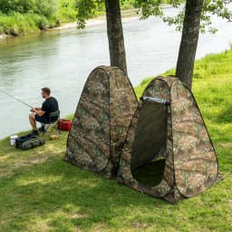 1.5*1.5*1.9m Outdoor Camping Tent Dressing Room Tent Shower Tent Storage Cabinet/Fishing/Photography Tent Camping Beach Shower Toilet Changing Tent