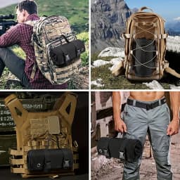 1pc Outdoor Non-slip Tactical Shooting Training Mat, Double-sided Waterproof Portable Camping Pad