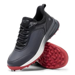 FitVille Wide Men's Golf Shoes Waterproof Athletic Causal Sneaker Professional No-Slip Spikeless Golf Shoes for Men Arch Support