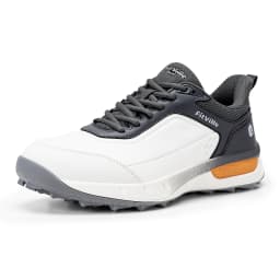 FitVille Wide Men's Golf Shoes Waterproof Athletic Causal Sneaker Professional No-Slip Spikeless Golf Shoes for Men Arch Support