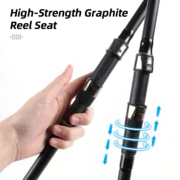 MIFINE PAROSSA CARP SPIN Fishing Rod Lure 3.5LB/4LB 3.6M/3.9M Medium Fast Carbon Fiber Spinning Rod Travel Surfcasting Pole 3PCS