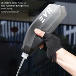EVR Aerodynamic Bicycle Water Bottle Aero Cycling Water Bottle & Cage Combo Aerodynamic Racing Bottles for Road Bikes