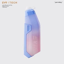 EVR Aerodynamic Bicycle Water Bottle Aero Cycling Water Bottle & Cage Combo Aerodynamic Racing Bottles for Road Bikes