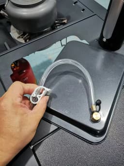 Electric Water Booster Water Pump Extractor Outdoor Camping IGT Table Accessories IGT Table Unit PlateAluminum Alloy Unit Plate