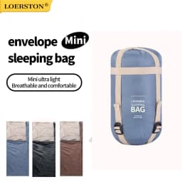 Ultralight Outdoor Camping Compact Adult Sleeping Bag Travel Washable Down Cotton Insulation Dirt-Resistant Portable Waterproof