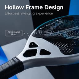 Cwin Relax Pro Beach Tennis 3K Full Carbon Fiber Rude Face Feminino Raquete Beach Tennis Carbon Frame Professional Masculina NEW