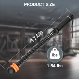 Ropeless Battle Ropes for Home Gym (2-Pack), Quiet & Space-Saving Cordless Battle Ropes for Full-Body Training, Strength, HIIT