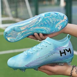 Men New Football Boots Field Original Resistant Casual Male High Quality Long Spike Soccer Shoes Professional Football Shoes