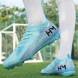 Men New Football Boots Field Original Resistant Casual Male High Quality Long Spike Soccer Shoes Professional Football Shoes