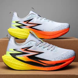 Men's Marathon Running Shoes Carbon Board Air Cushion Breathable And Lightweight Women's Comfortable Sports Non-Slip Sports Shoe