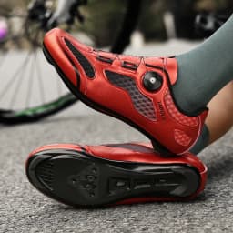 Unisex Cycling Shoes Road Bike Lock Shoes Breathable Non-slip Wear-resistant Pedal Bicycle Outdoor Competitive Bike Shoes