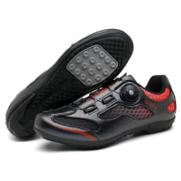 Unisex Cycling Shoes Road Bike Lock Shoes Breathable Non-slip Wear-resistant Pedal Bicycle Outdoor Competitive Bike Shoes