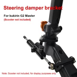 For Kukirin G2 Master Scooter Stabilizer Steering Damper Mounting Electric Scooter Aluminum Alloy Modification Bracket Kit