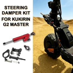 For Kukirin G2 Master Scooter Stabilizer Steering Damper Mounting Electric Scooter Aluminum Alloy Modification Bracket Kit