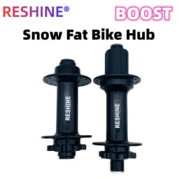 RESHINE Thru-Axle Hub Suitable for 20-26 Inch Cassette-equipped Fat-tire Snow Bikes E-bikes and Fat Bikes Bearing Hub HG Freehub