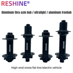 RESHINE Thru-Axle Hub Suitable for 20-26 Inch Cassette-equipped Fat-tire Snow Bikes E-bikes and Fat Bikes Bearing Hub HG Freehub