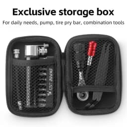 WEST BIKING Bike Reapair Tools Sets Professional Cycling Reapair Tools Ratchet Wrench Set Tire Lever Bike Pump Toolkit