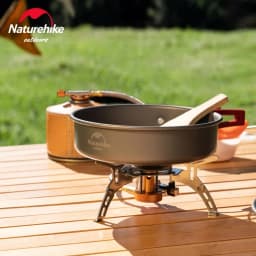 Naturehike 2026 New Camping Gas Stove High FirePower Folding Stable Gas Burner Picnic Hiking Winter Portable Cookingware Stove