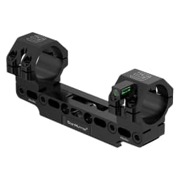 WestHunter 100 MOA Compensation Dovetail 11mm Scope Mounts 30mm 34mm Tube Adjustable Length and Angle Sight Rings Bubble Level