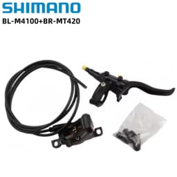 Shimano Brake BL-M4100 BR-MT420 Right 1650mm 1700mm Left 850mm Hydraulic Disc Brake Caliper With Resin Pads MTB Original
